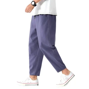 Heren Cropped Broek Casual