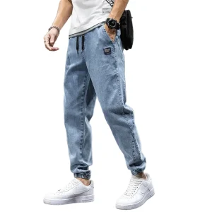 Heren Joggingbroek Denim Casual