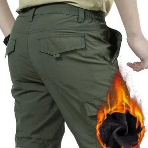 Heren Cargo Broek Winterstijl Robuust Materiaal