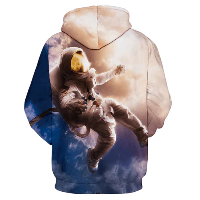 Astronauten-hoodie - Afbeelding 4